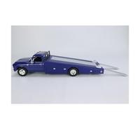 YRXIAO 1:18 para Chevrolet C-30 Ramp Truck 1967 Modelo De Remolque De Automóvil Adornos De Aleación Colección para Adultos Exquisita Artesanía Decoración