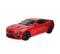 YRXIAO 1 18 para Chevrolet Camaro Aleación Fundición A Presión Modelo Coche Colección Exhibición Niño Juguete Coche Artesanía Decoración(Rojo)