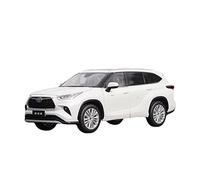 YRXIAO 1 18 para Gac Toyotas, Modelo Coche Aleación Metal Highlander De Cuarta Generación como Regalo Vacaciones para Adultos Exquisita Artesanía Decoración(White)