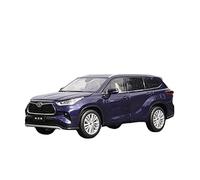 YRXIAO 1 18 para Gac Toyotas, Modelo Coche Aleación Metal Highlander De Cuarta Generación como Regalo Vacaciones para Adultos Exquisita Artesanía Decoración(Purple)