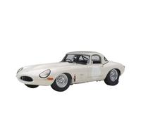 YRXIAO 1:18 para Jaguar E-Type Modelo De Coche Aleación Fundida A Presión Colección Adornos En Miniatura Metal Conmemorativo(White)