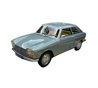 YRXIAO 1 18 para Modelo Peugeot Coupé De Resina Adorno Estático 204 Azul Metálico