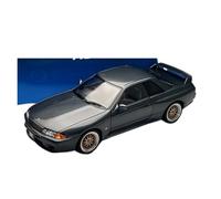 YRXIAO 1:18 para Nissan GTR R32 Modelo De Coche De Aleación Colección Regalo Adornos De Metal Colección Negro(Gray)