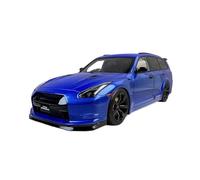 YRXIAO 1 18 para Nissan GTR35 STAGEA -R35 Station Wagon Adornos Estáticos De Resina para Modelo De Coche(Dark Blue)
