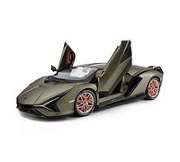 YRXIAO 1 18 para Rambo Lightning Aleación Fundición A Presión Modelo Coche Colección Exhibición Niño Juguete Coche Artesanía Decoración