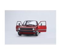 YRXIAO 1:18 Volkswagen MK1 Pickup 1982 Aleación Doble Puerta Roja Figura Decoración Hogar Coche Oficina Exquisita Artesanía Decoración