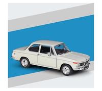 YRXIAO 1:24 BMW 2002Ti Escala Diecasts Aleación Coche Diecasts Vehículos De Juguete Modelo Miniatura Naranja(White)