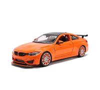 YRXIAO 1 24 para BMW M4 GTS Aleación Fundición A Presión Modelo Coche Colección Exhibición Niño Juguete Coche Artesanía Decoración(Naranja)