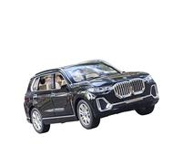 YRXIAO 1 24 para BMW X7 SUV, Modelo De Coche Fundido A Presión De Aleación, Sonido Extraíble Y Juguete Ligero para Niños Exquisita Artesanía Decoración(A)