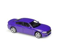 YRXIAO 1:24 para Charger R/T 2016 Coche Deportivo De Aleación Modelo De Colección Adornos Metálicos Estáticos(Purple)