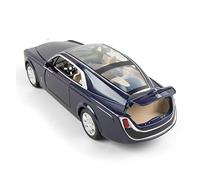 YRXIAO 1 24 para Rolls Royce Sweptail Diecast aleación Modelo de Coche simulación Phantom con luz 4 Puertas Abiertas Exquisita Artesanía Decoración(2)