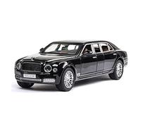 YRXIAO 1 24 para tamaño Grande, Modelo de Coche de aleación Fundido a presión, Juguete Mushang extendido, Verde, Negro, Metal de Alta simulación Exquisita Artesanía Decoración(Taglia Unica)