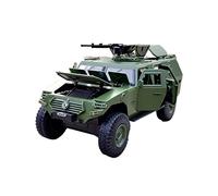 YRXIAO 1 28 para Vehículo Militar Todoterreno Modelo Aleación Vehículo Juguete Fundido Presión Coches Alta Simulación Juguetes Exquisita Artesanía Decoración(D)