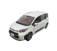 YRXIAO 1 30 para Sienta MPV Vehículo Comercial Modelo De Coche Adornos Decorativos Estáticos Rojos 14 Cm(White)