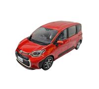 YRXIAO 1 30 para Sienta MPV Vehículo Comercial Modelo De Coche Adornos Decorativos Estáticos Rojos 14 Cm(Red1)