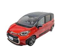 YRXIAO 1 30 para Sienta MPV Vehículo Comercial Modelo De Coche Adornos Decorativos Estáticos Rojos 14 Cm(Red 2)