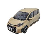 YRXIAO 1 30 para Sienta MPV Vehículo Comercial Modelo De Coche Adornos Decorativos Estáticos Rojos 14 Cm(Brown)