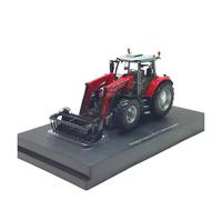 YRXIAO 1 32 para 5S.115 Modelo De Tractor Aleación Colección para Adultos Adornos Escena En Miniatura Rojo