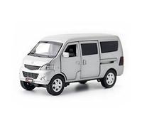 YRXIAO 1 32 para Changan Star Van Modelo Aleación Fundición Presión Exhibición Colección Coches Juguete Niños Regalo Coche Exquisita Artesanía Decoración(Plata)