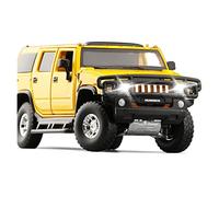 YRXIAO 1 32 para Hummer H2 Todoterreno Aleación Fundición Presión Modelo Coche Colección Exhibición Niño Juguete Coche Artesanía Decoración(E)