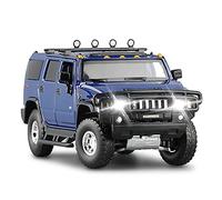 YRXIAO 1 32 para Hummer H2 Todoterreno Aleación Fundición Presión Modelo Coche Colección Exhibición Niño Juguete Coche Artesanía Decoración(B)