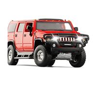 YRXIAO 1 32 para Hummer H2 Todoterreno Aleación Fundición Presión Modelo Coche Colección Exhibición Niño Juguete Coche Artesanía Decoración(C)