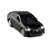 YRXIAO 1 32 para Lexus ES300 Aleación Fundición A Presión Modelo Coche Colección Exhibición Niño Juguete Coche Artesanía Decoración(Negro)