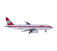 YRXIAO 1:400 para XX4464 Medio Oriente Diecasts A320 OD-MRT Avion Metal Aviacion Miniaturas Modelo de avión para colección de regalos