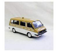 YRXIAO 1 43 para 2203 Letonia Nostálgica Van Winter Games Aleación Diecast Modelo De Coche Colección De Adultos Pantalla Exquisita Artesanía Decoración