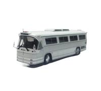 YRXIAO 1 43 para 323-G2 Bus Edición Limitada Modelo Autobús Aleación Colección para Adultos Adornos Escena En Miniatura(Silver)