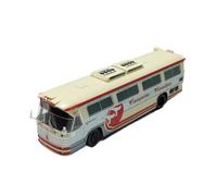 YRXIAO 1 43 para 323-G2 Bus Edición Limitada Modelo Autobús Aleación Colección para Adultos Adornos Escena En Miniatura(Beige)