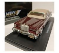 YRXIAO 1 43 para City Four Door Limousine Model Town Car 1978 Vehículo De Metal Clásico Estático Coleccionable(Brown-Red)