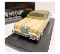 YRXIAO 1 43 para City Four Door Limousine Model Town Car 1978 Vehículo De Metal Clásico Estático Coleccionable(Yellow)