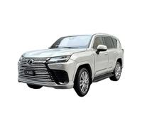 YRXIAO 1 43 para Lexus LX600 Aleación Totalmente Abierta Modelo De Coche Adorno Regalo Decoración Hogar Oficina Vehículo(Silver)