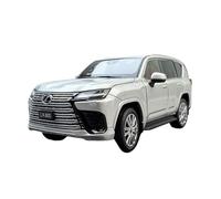 YRXIAO 1 43 para Lexus LX600 Modelo A Escala De Coche Completo Aleación Adornos Metálicos para Decoración del Hogar(Silver)