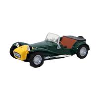 YRXIAO 1:43 para Lotus Seven 1965 Aleación Diecasts Vehículos De Juguete Modelo A Escala Miniatura Coche Verde