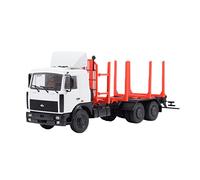 YRXIAO 1 43 para Minsk Maz-6303 Bielorrusia Transportador De Madera Grande Modelo De Vehículo De Ingeniería De Metal Exquisita Artesanía Decoración