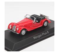 YRXIAO 1 43 para Morgan PLUS8 Retro Convertible Aleación Modelo De Coche Fundido A Presión Colección Adultos Exhibición Artesanía Decoración