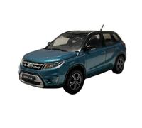 YRXIAO 1:43 para Suzuki Vitara 2016 Modelo De Coche Todoterreno SUV Adorno Estático para WeChat, Vehículo Azul