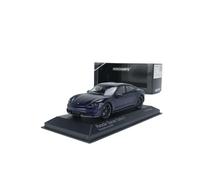 YRXIAO 1:43 Porsche Taycan Turbo S 2020 Modelo De Coche De Aleación Adornos Artísticos De Fundición De Metal Exquisita Artesanía Decoración(Red)