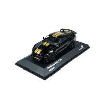 YRXIAO 1:43 Shelby Mustang GT500 Negro 2020 Aleación Fundida A Presión Ideal para Decoración De Escenas Y Modelos De Coche Exquisita Artesanía Decoración