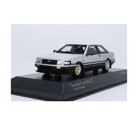 YRXIAO 1:43 Toyota Corolla GT 1984 Clásico Modelo De Coche De Resina De Dos Colores Adornos Miniatura para Hobby Exquisita Artesanía Decoración