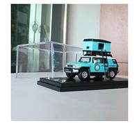 YRXIAO 1 64 For Toyota Cool Road Ze FJ Forest Park Camping Vehículo Todoterreno Simulación Aleación Modelo Coche Colección Regalo Coche De Juguete Exquisita Artesanía Decoración(Taglia Unica)