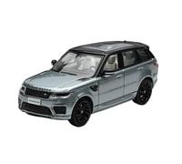 YRXIAO 1:64 Land Rover Range Rover Sport Modelo De Coche De Aleación Adornos De Fundición De Metal A Pequeña Escala(Silver)