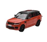 YRXIAO 1:64 Land Rover Range Rover Sport Modelo De Coche De Aleación Adornos De Fundición De Metal A Pequeña Escala(Orange)