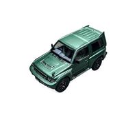 YRXIAO 1:64 Mitsubishi Pajero Evolution - Modelo De Coche De Colección para Adultos En Aleación Verde Satinado Exquisita Artesanía Decoración