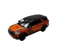 YRXIAO 1:64 para Ford Explorer Camp Naranja Aleación Coche Modelo Coleccionable Adorno Metal Juguete