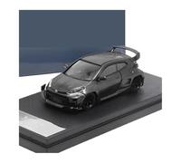 YRXIAO 1:64 para GR Yaris Pandem Escala De Aleación Fundición Vehículos Modelo Coche Modificado Miniatura Escena Adornos(Black)