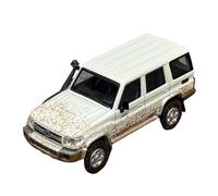 YRXIAO 1:64 para Land Cruiser LC76 Versión Antigua Vehículo Todoterreno Modelo A Escala De Aleación