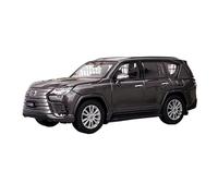 YRXIAO 1:64 para Lexus LX600 SUV Modelo De Coche Aleación Colección Adornos Fundición Metal Blanco(Gray)